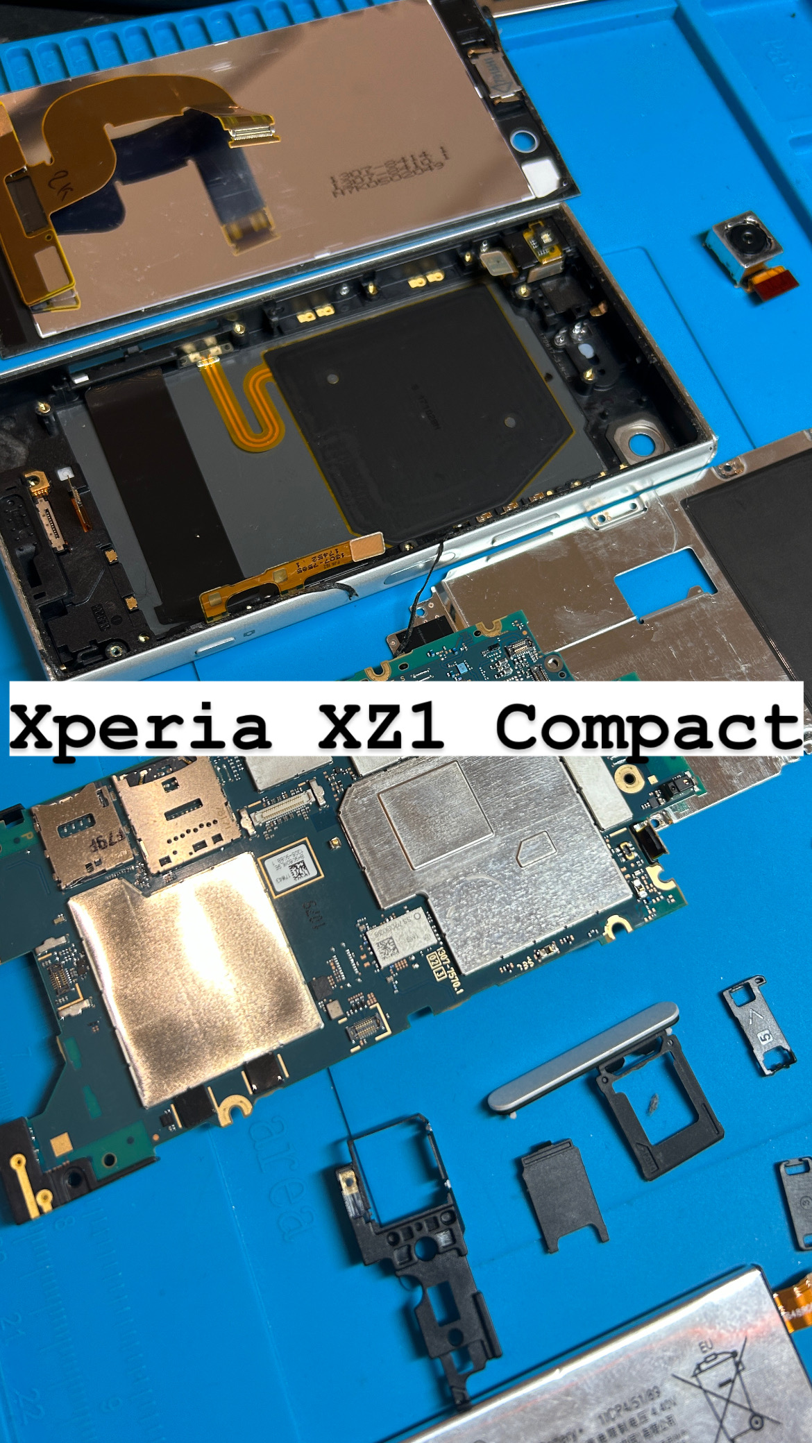 【本日の修理】Xperia XZ1 Compact 電池が持たない！