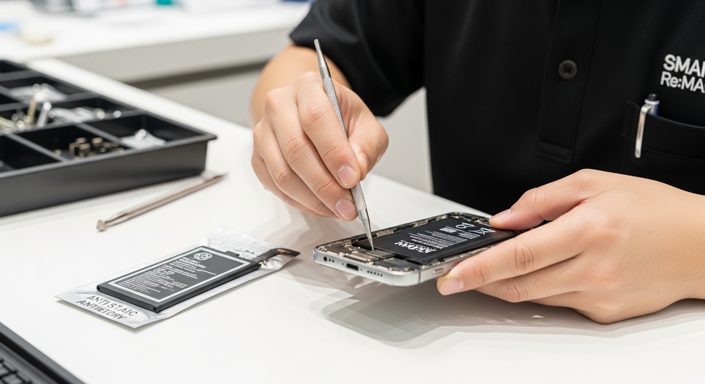 SMART Re:MAKEのバッテリー交換は安心？特徴を解説
