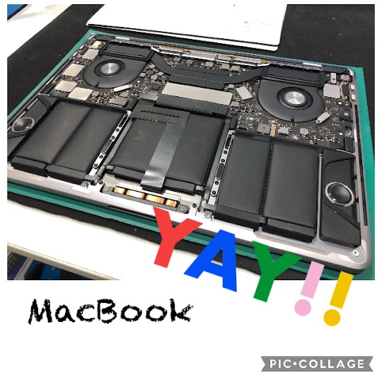 【本日の修理】MacBook Proバッテリー交換