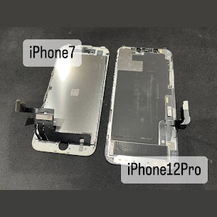 【本日の修理】iPhone12Pro,7画面交換