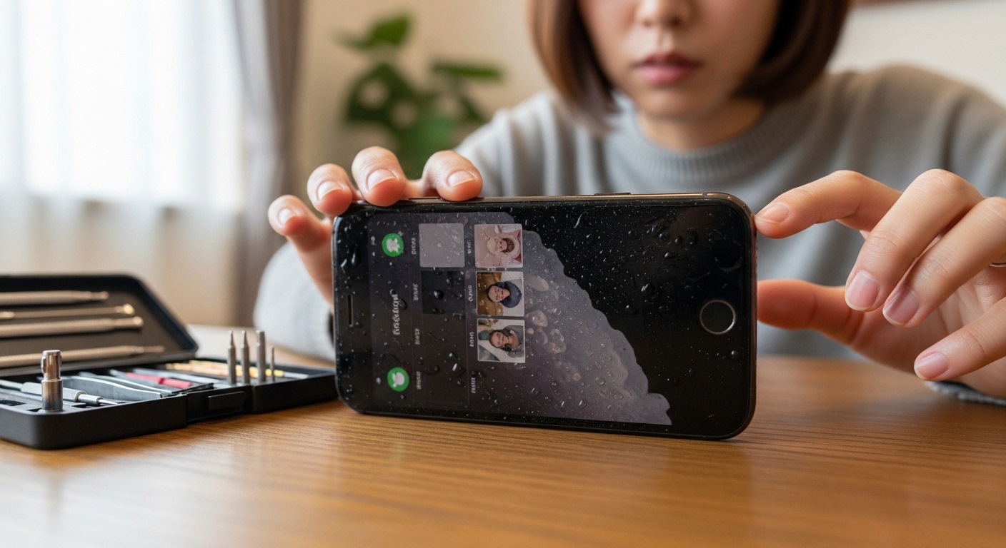 水没したiPhoneのデータ復旧はできる？可能性を解説