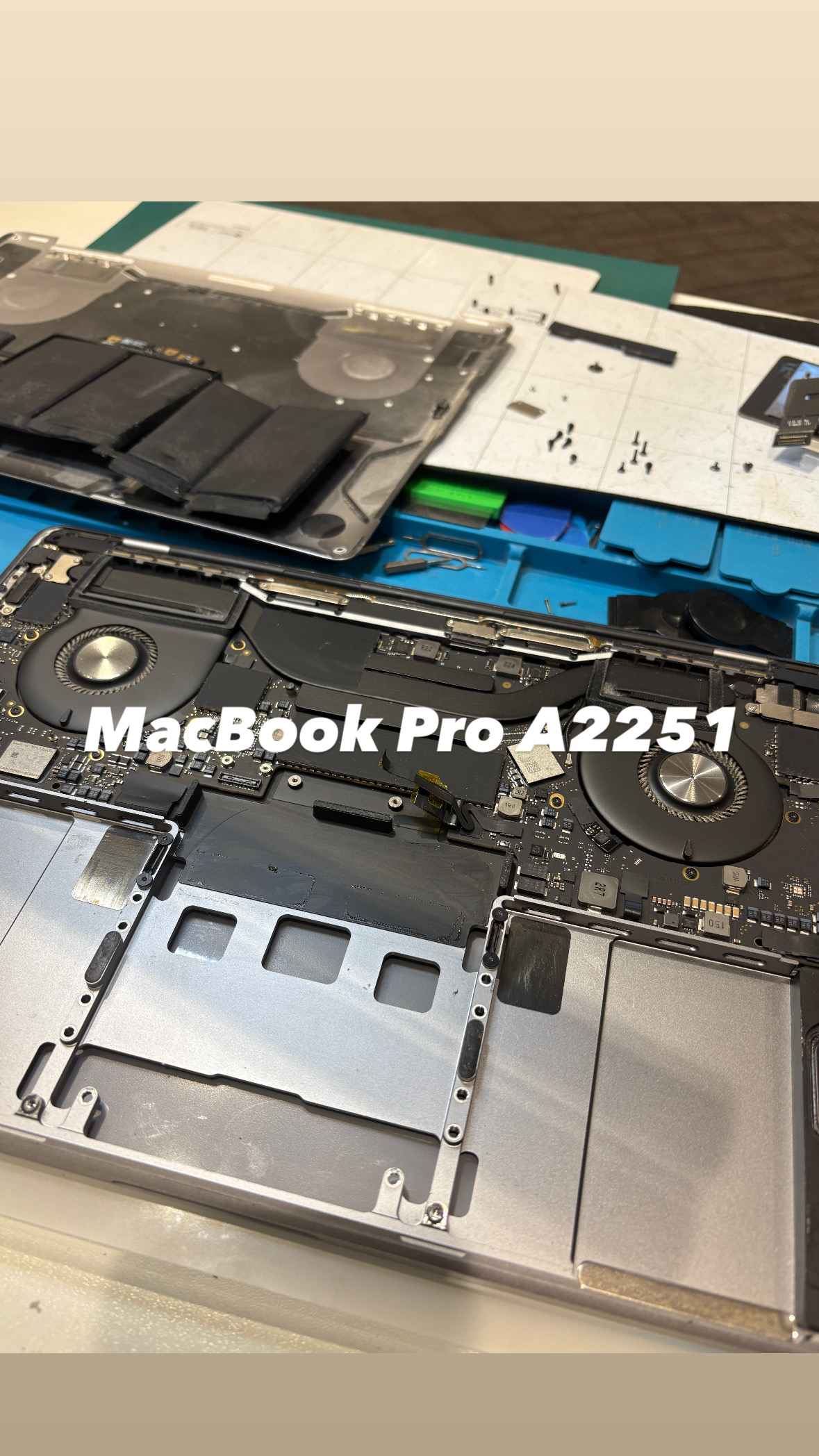 【本日の修理】MacBook Pro A2251 バッテリーが持たない！！