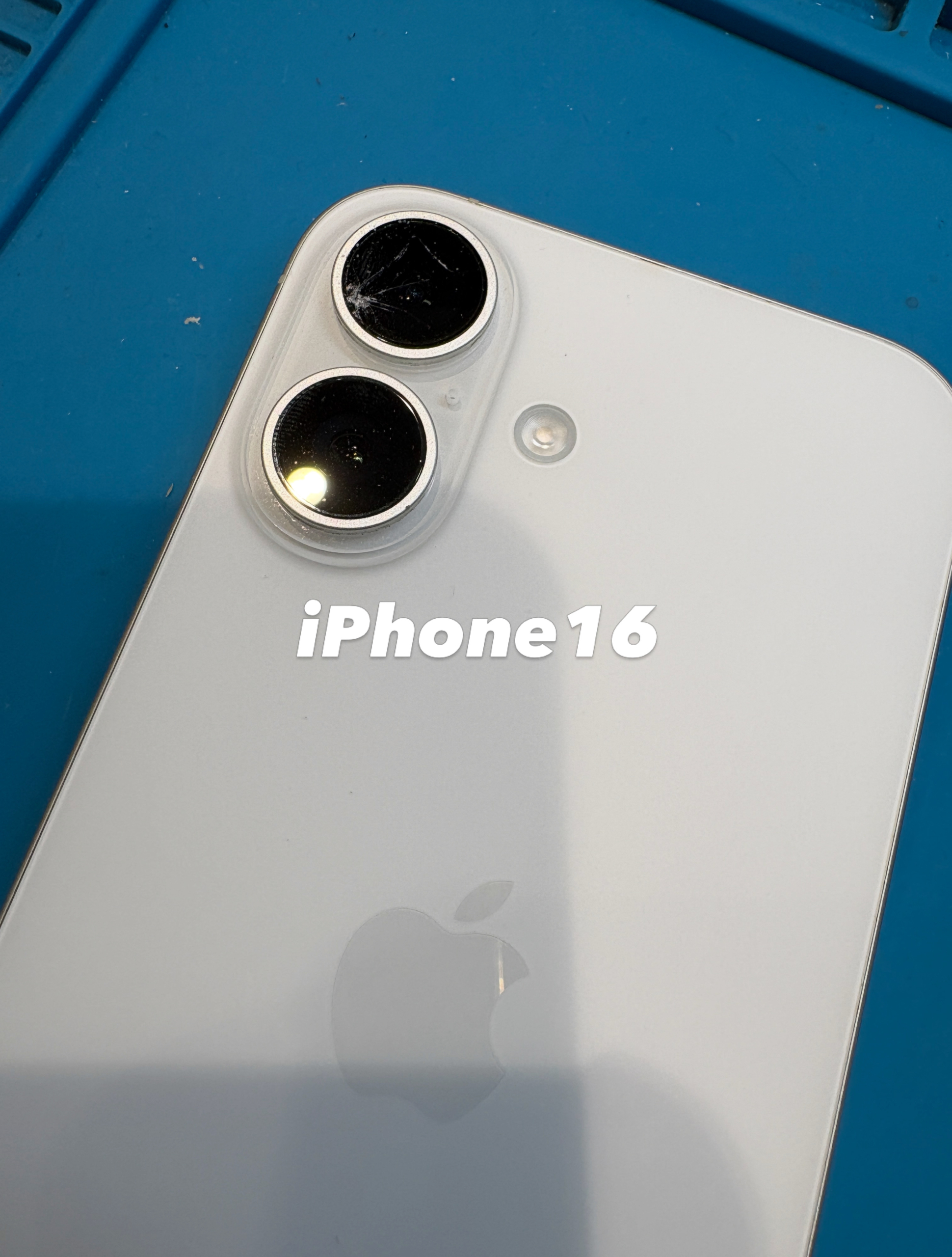 【本日の修理】iPhone16 カメラのレンズが割れちゃった！