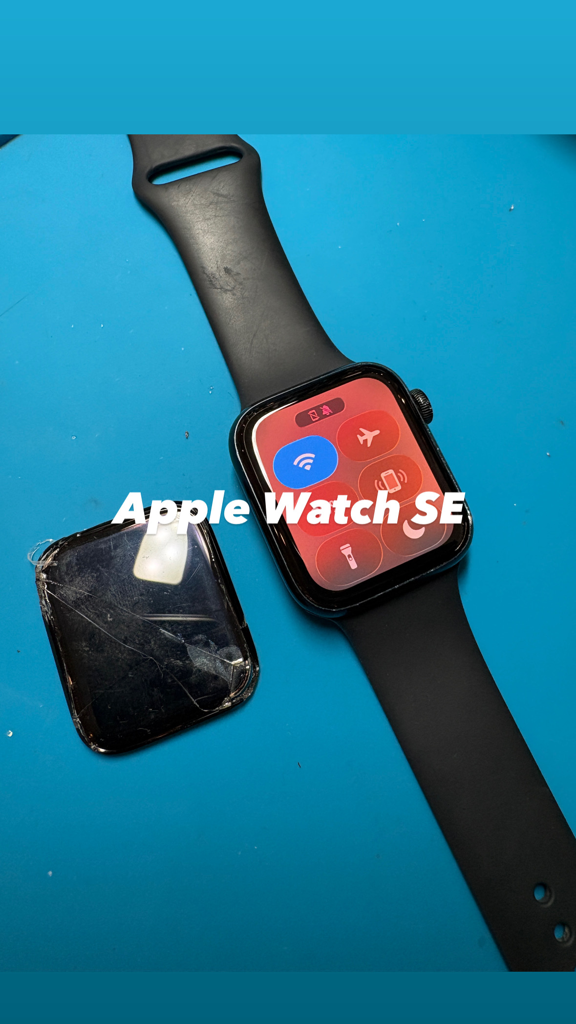【本日の修理】Apple Watch SE 画面が割れちゃった！