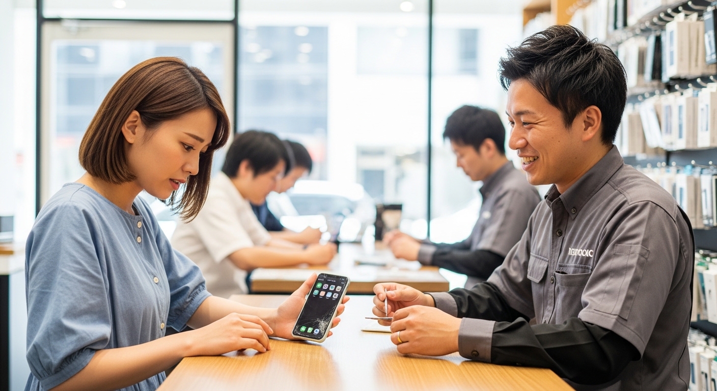 予約不要のiPhone修理は便利？急な故障時のメリットを解説