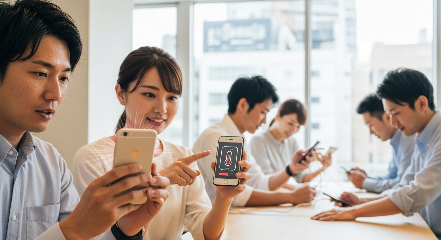 iPhoneが熱くなる原因は？危険サインと対処法を解説