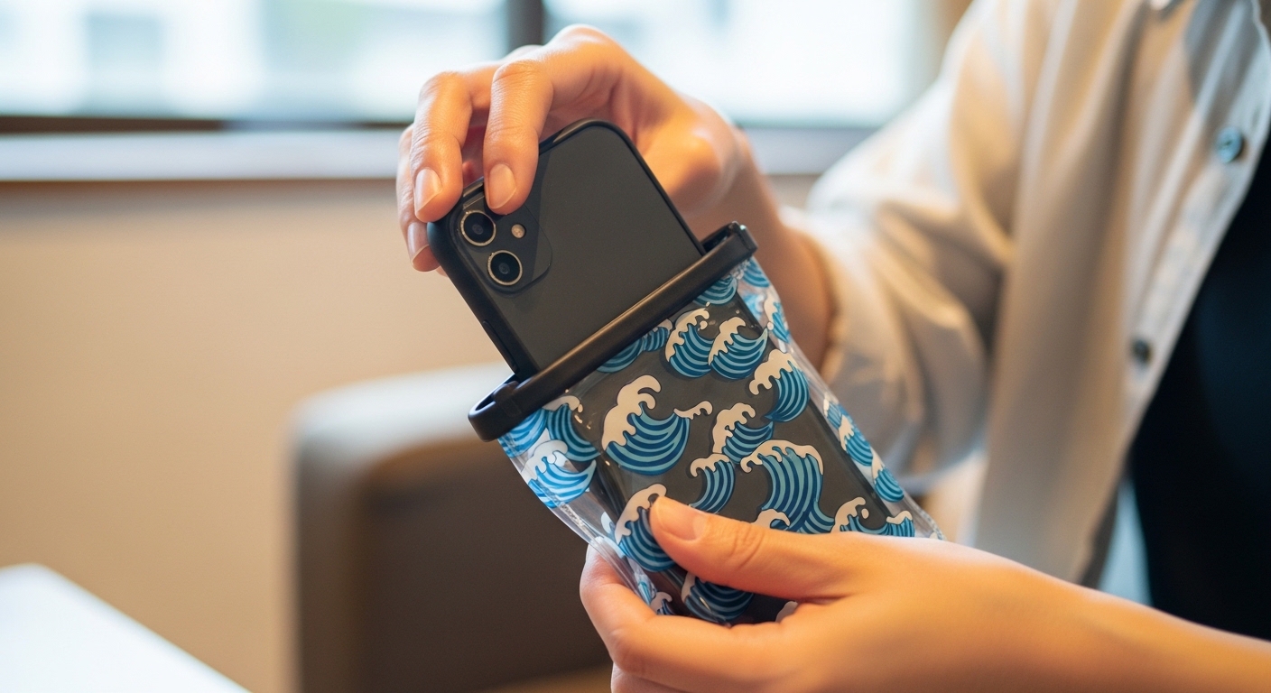 スマホ水没を防ぐ方法とは？今すぐできる予防対策を解説