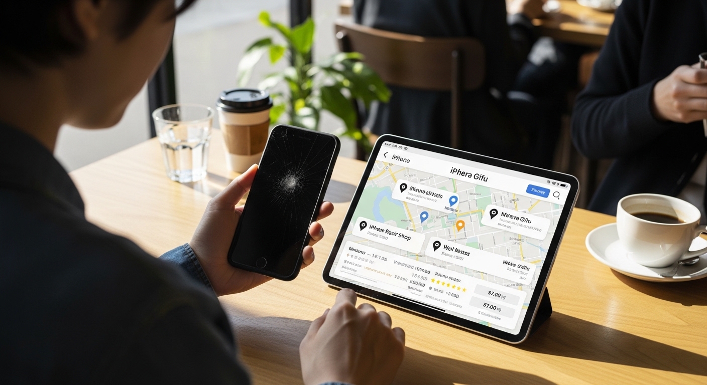 モレラ岐阜でiPhone修理できる？比較ポイントを解説