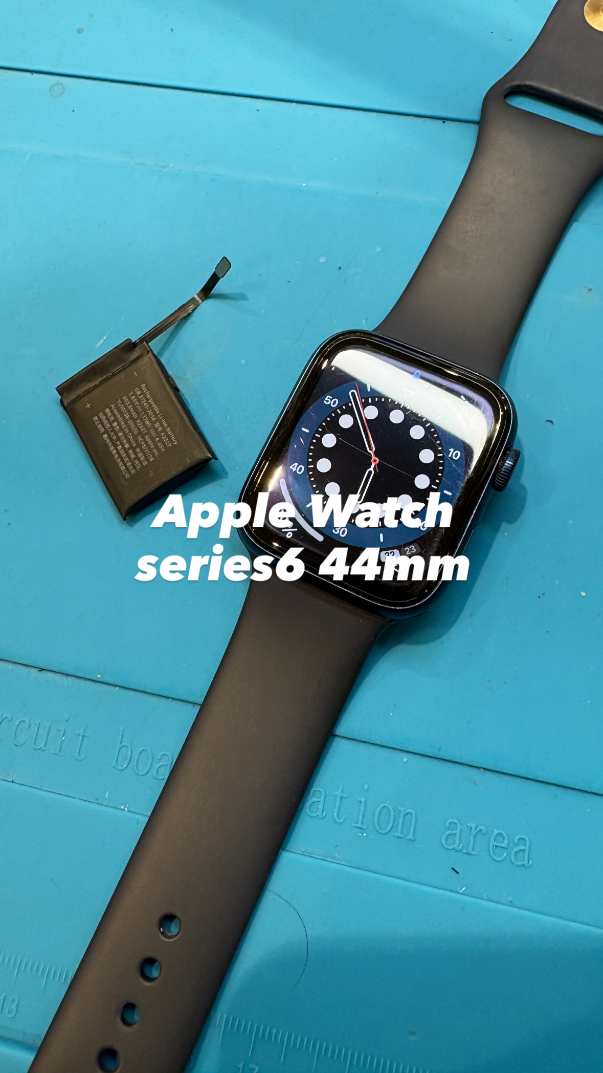 【本日の修理】Apple Watch Series6 44mmの電池が持たない！
