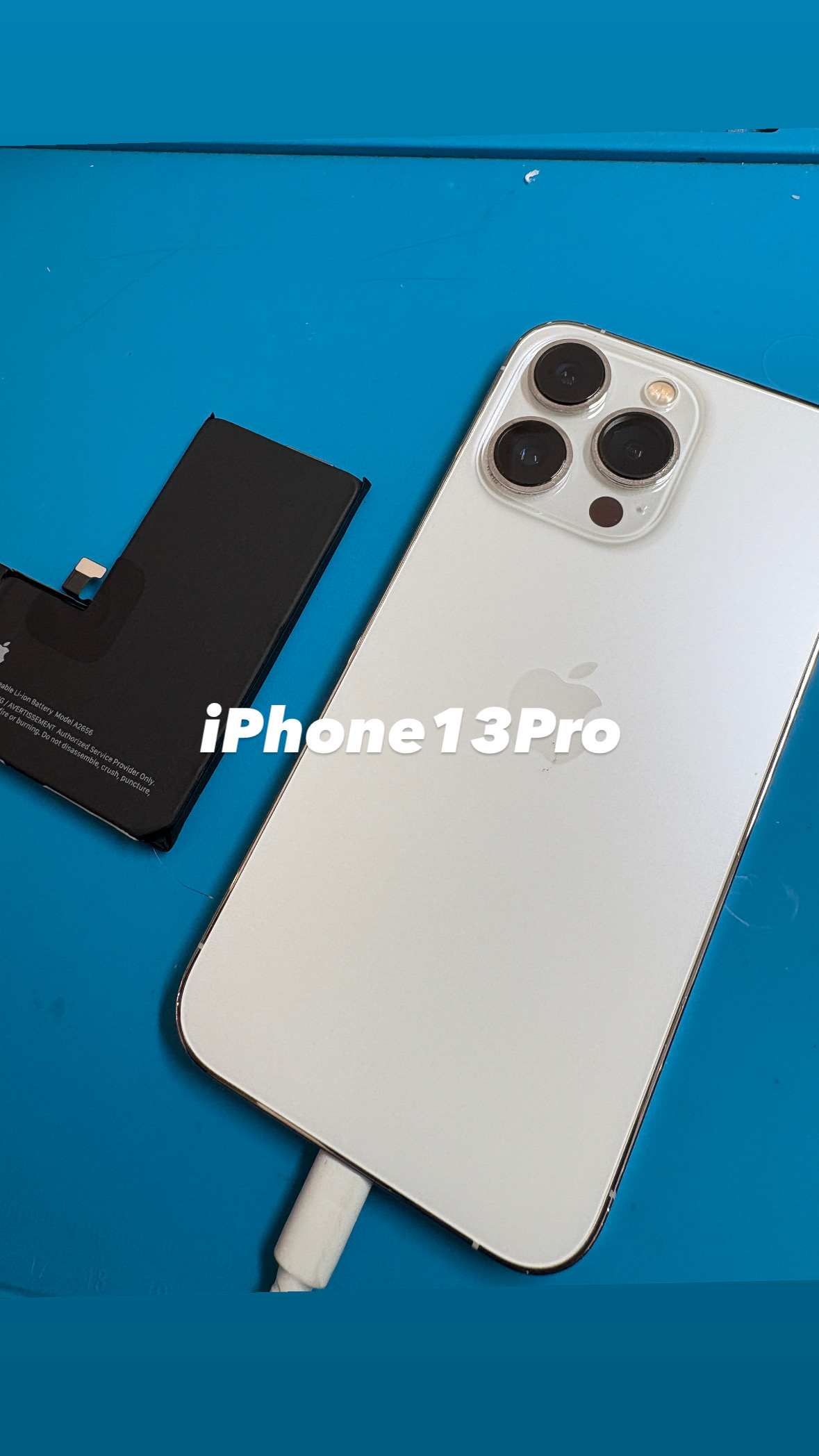 【本日の修理】iPhone13Pro バッテリーが持たない！