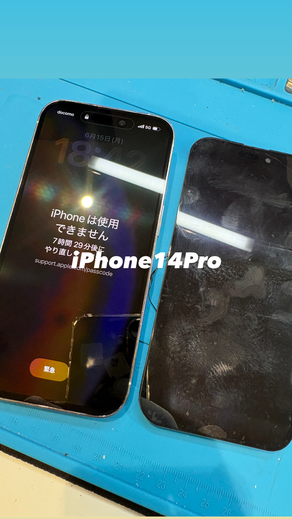 【本日の修理】iPhone14Pro 画面が映らない！