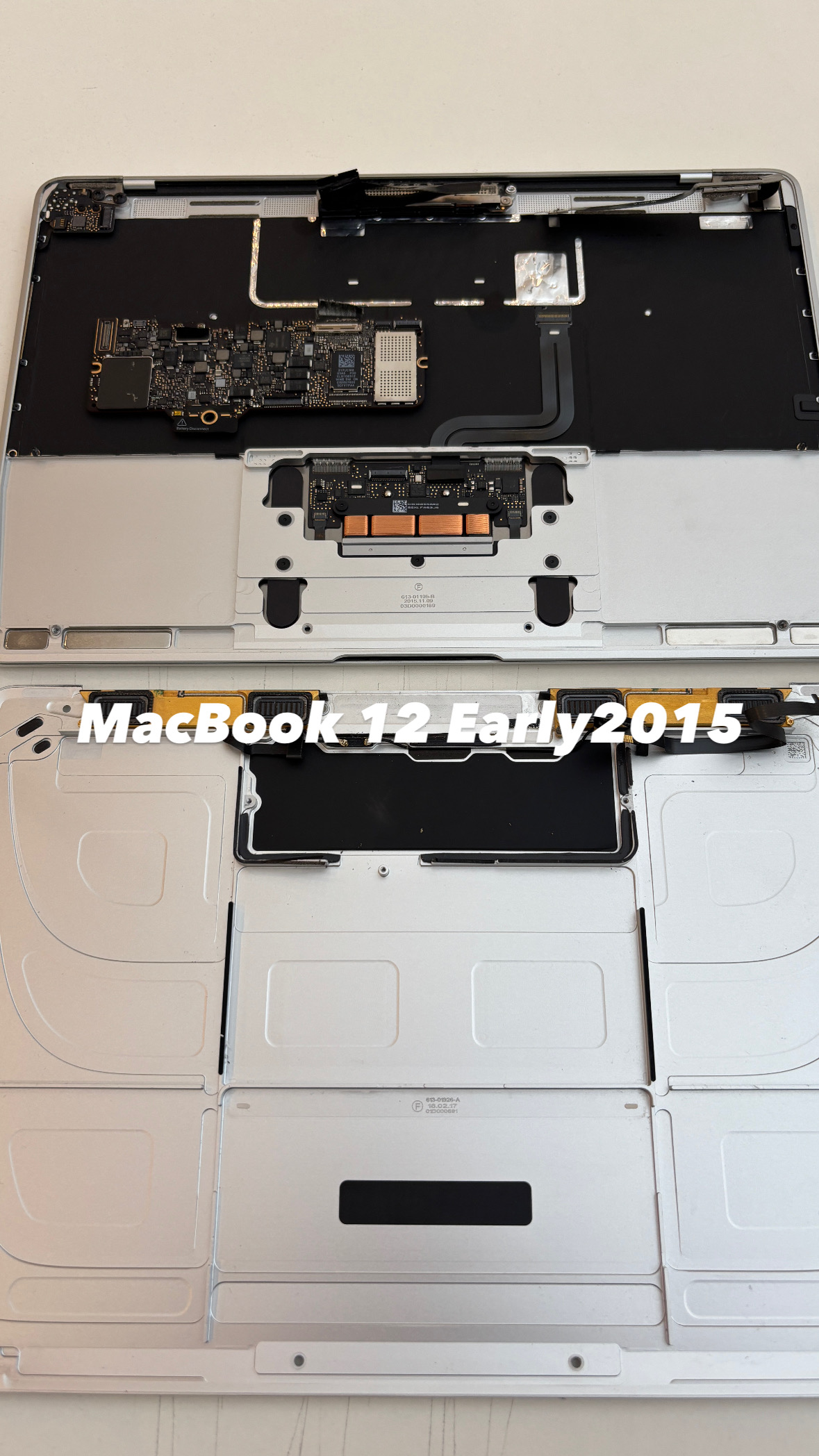 【本日の修理】MacBook 12-inch Early バッテリー交換！