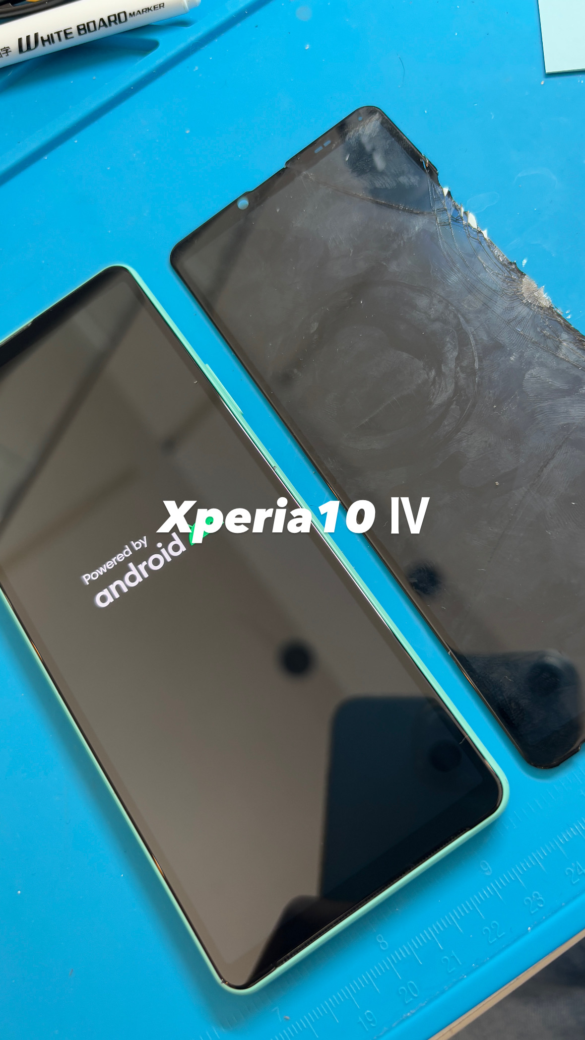 【本日の修理】Xperia10 Ⅳの画面が割れちゃった！