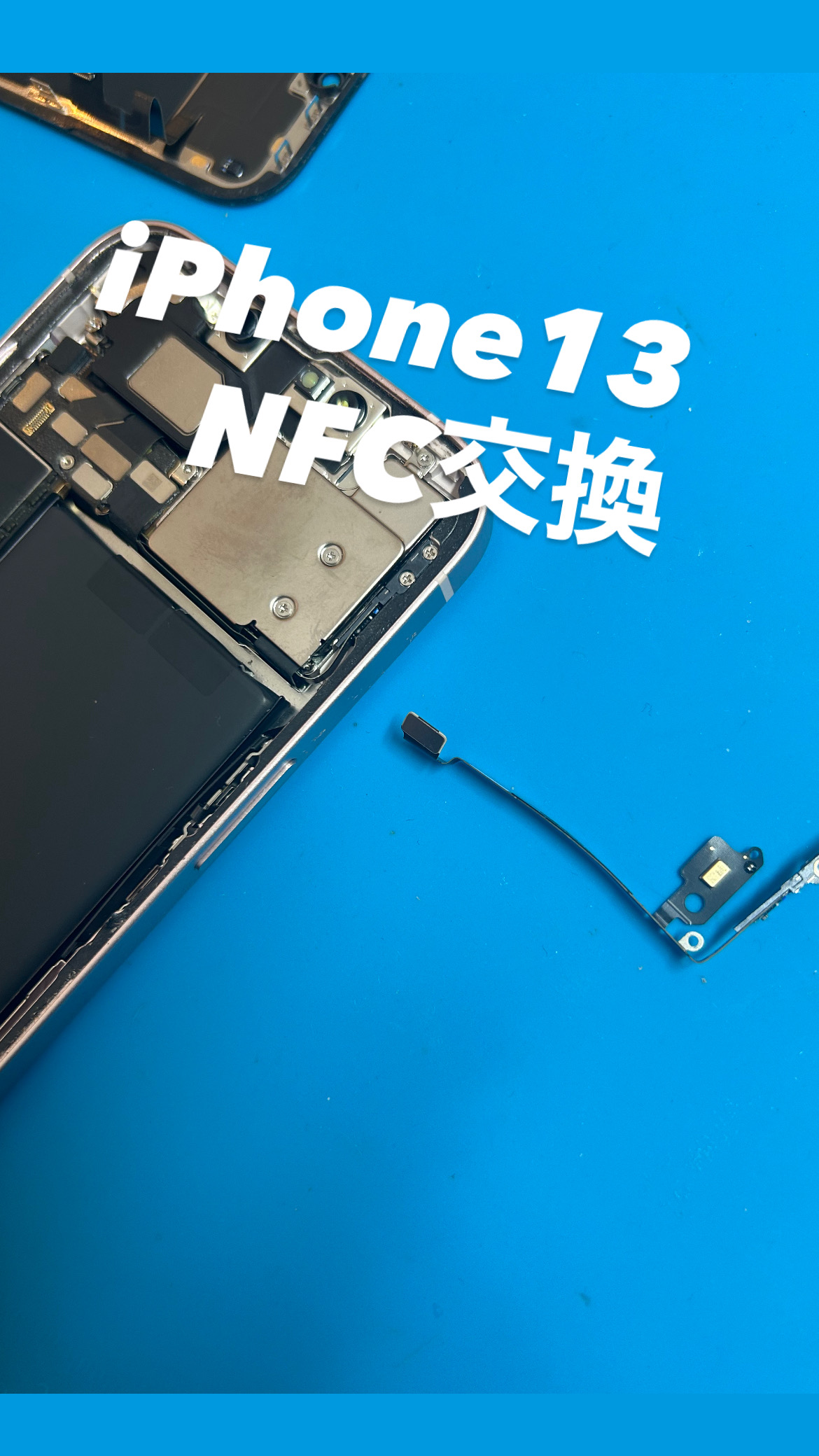 【本日の修理】 iPhone13 NFC交換
