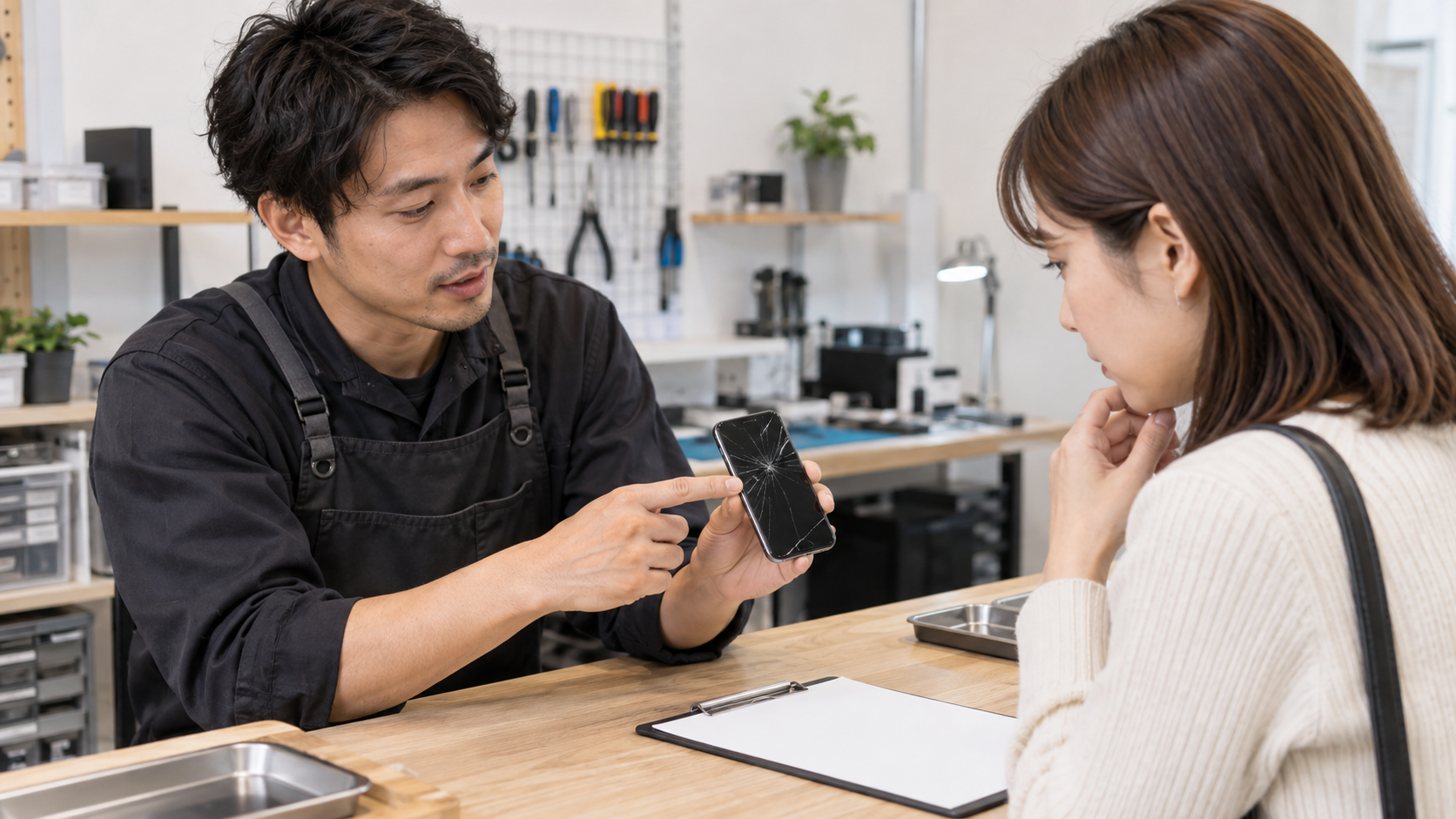 iPhone下取り前に画面割れは直すべき？減額の目安と損しない判断基準