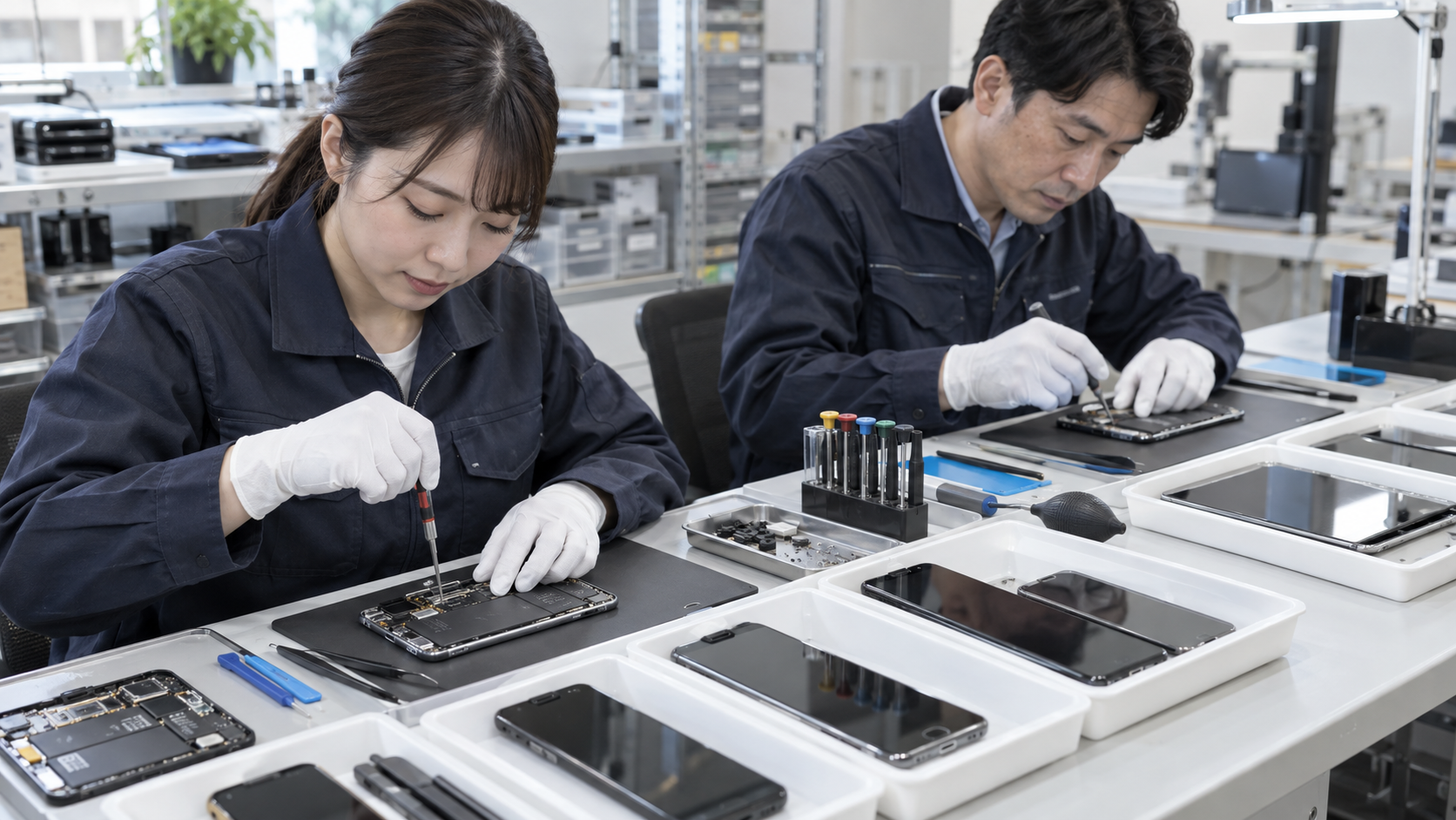 画面修理でパネルの種類はどう選ぶ？有機EL・LCD・純正の比較と値段