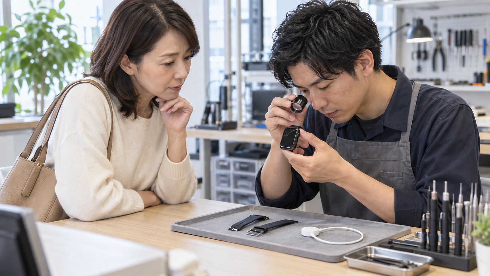Apple Watchの修理はできる？対応範囲と費用、依頼前の注意点