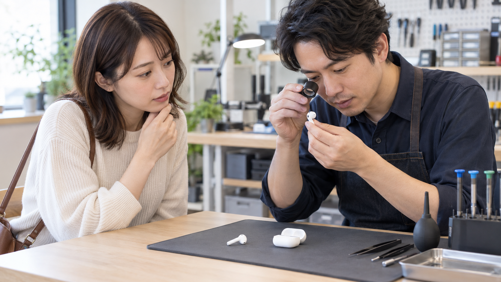 AirPodsが片耳だけ聞こえない？修理・交換の選び方と費用の目安