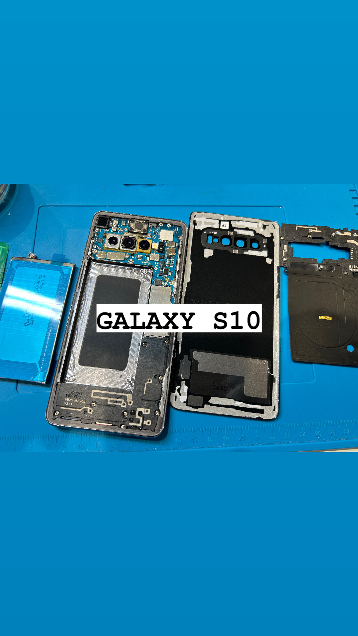 【本日の修理】Galaxy S10 バッテリー交換！