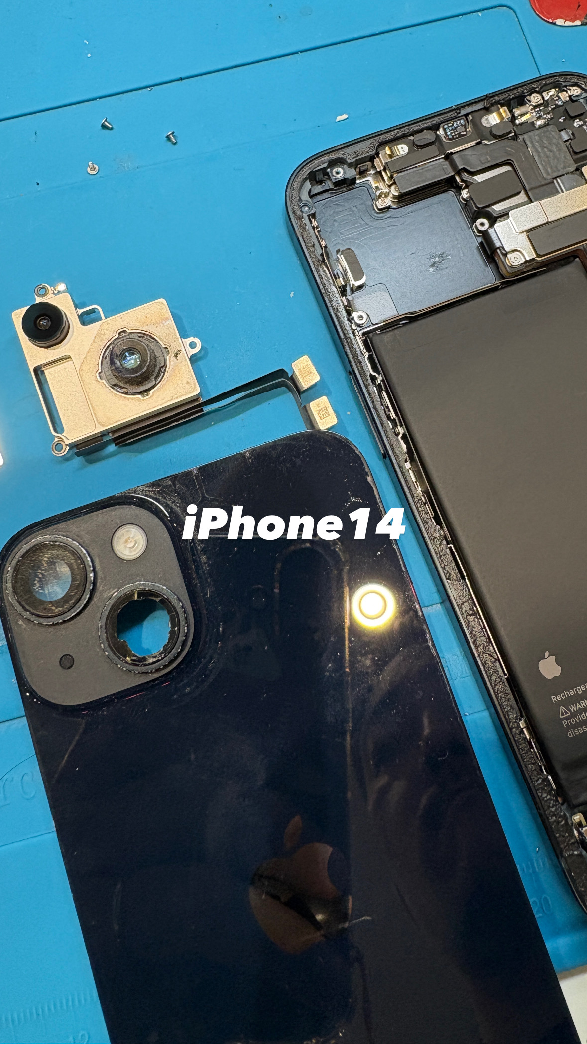 【本日の修理】iPhone14 カメラが壊れちゃった！