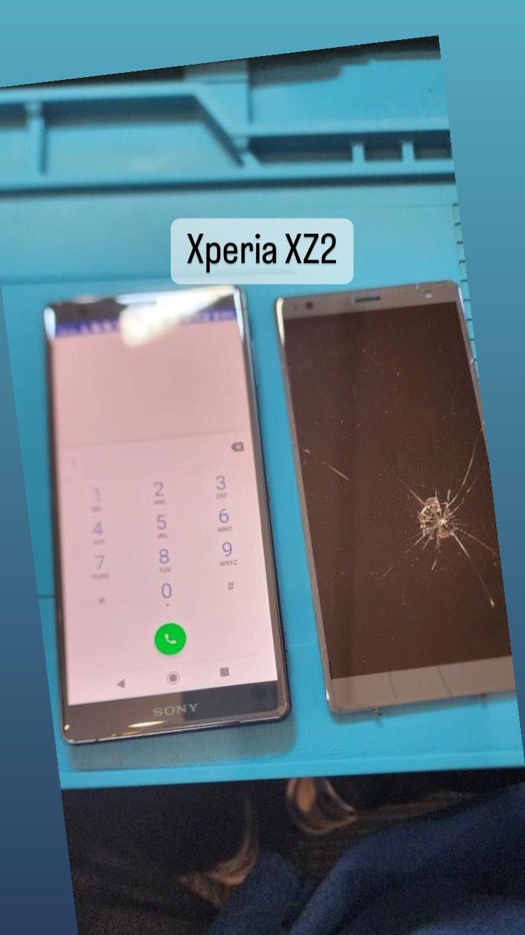 【本日の修理】Xperia XZ2 画面交換