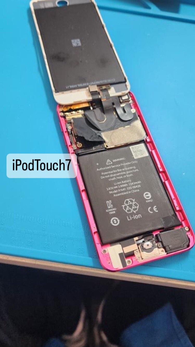 【本日の修理】iPod touch7 バッテリー交換