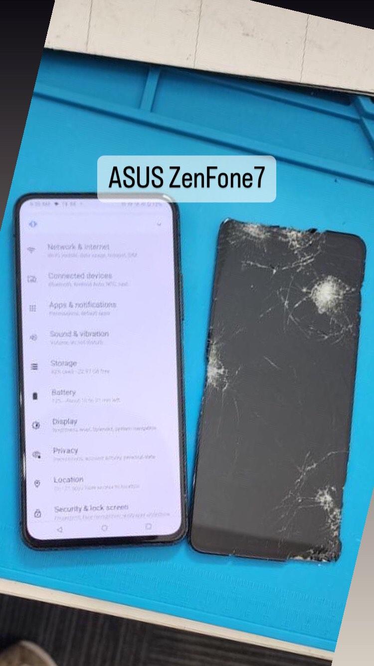 【本日の修理】ASUS ZenFone7 画面修理