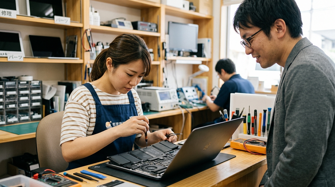 MacBookバッテリー交換を岐阜で相談するなら？注意点を解説 