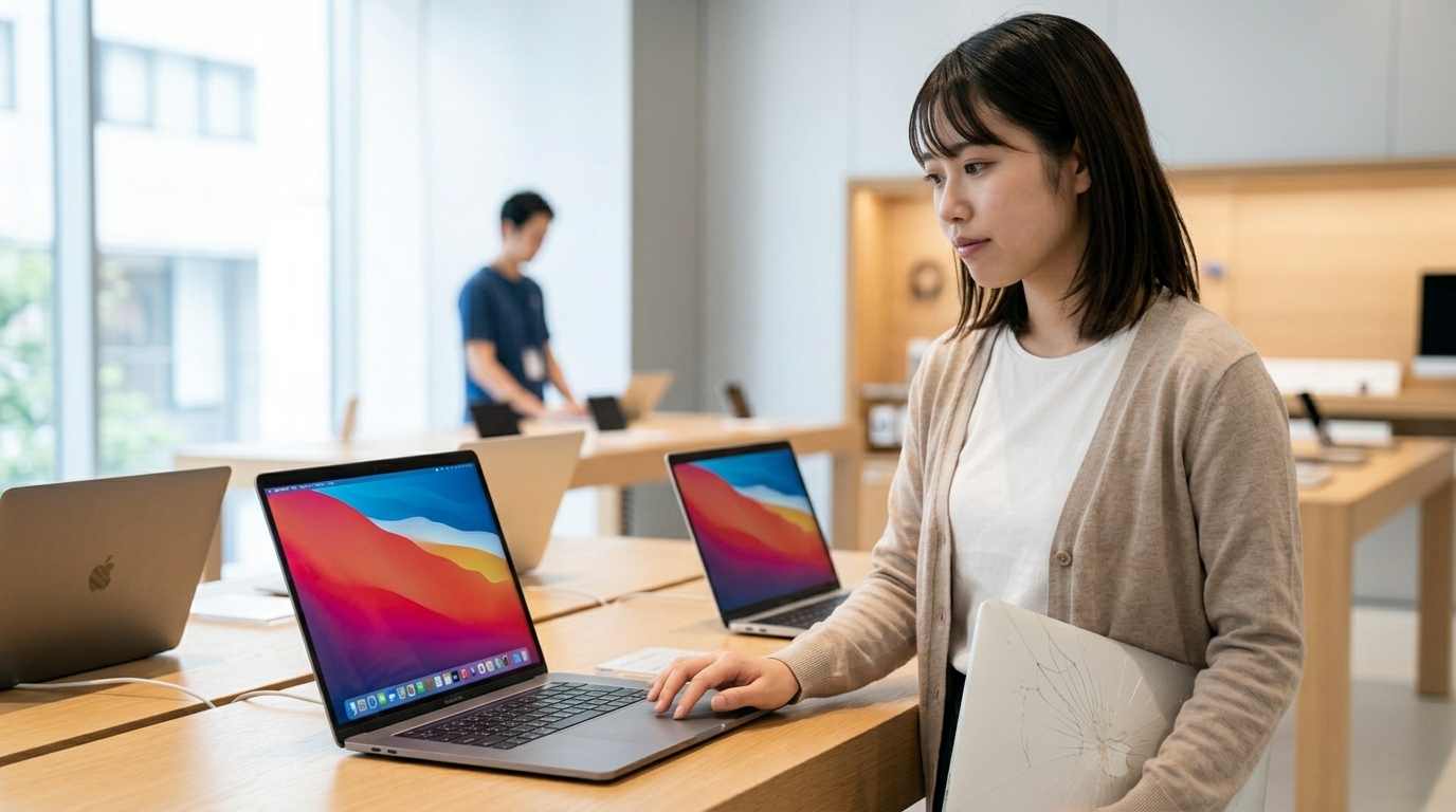 MacBook修理費用は高い？買い替え比較を解説