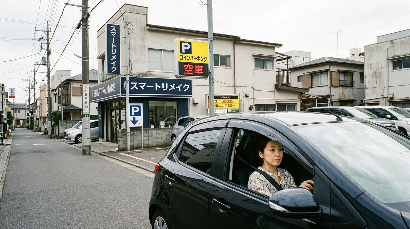 SMART Re:MAKEに駐車場はある？車来店前の確認ポイント 