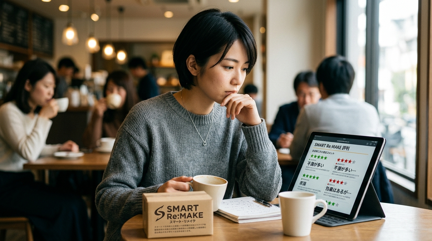 SMART Re:MAKEの悪い口コミは本当？評判の見方を解説 