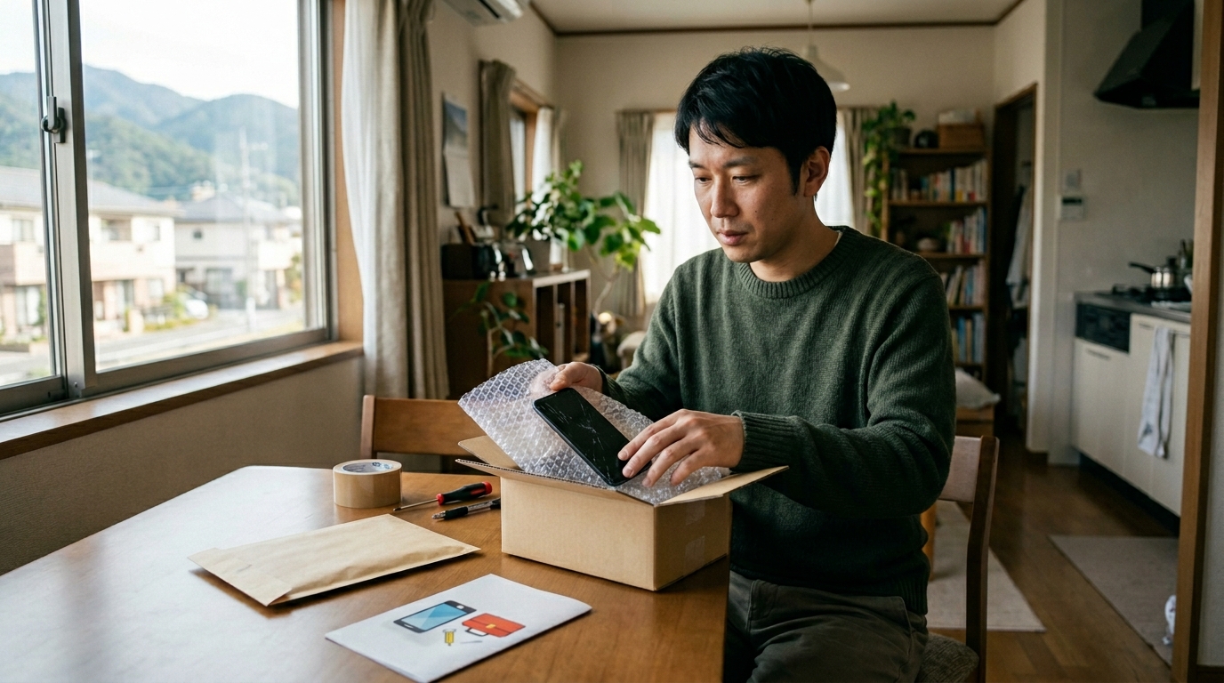 岐阜で郵送スマホ修理できる？依頼方法をわかりやすく解説 
