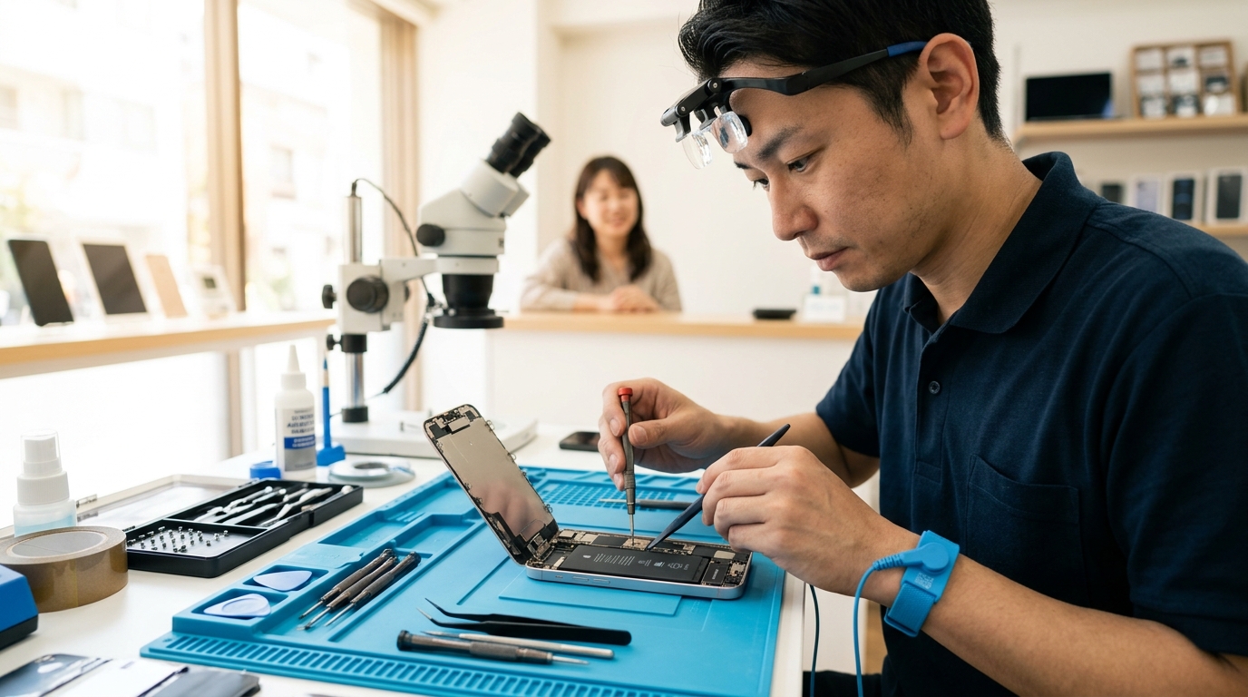 iPhone修理は本当に大丈夫？不安解消の確認ポイント 