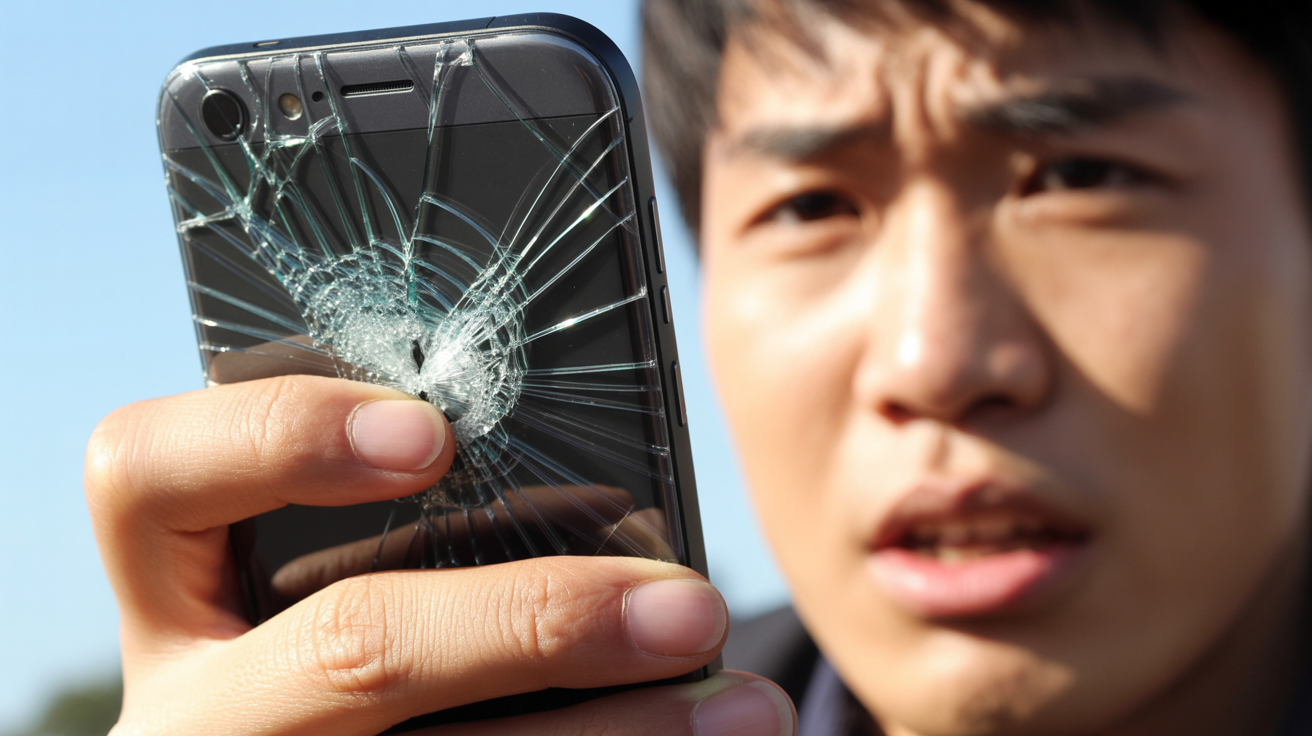 iPhone画面割れを放置すると危険？後悔前の判断基準